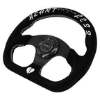 Universal Lightweight Flat Racing Billet 6-Bolt Steering Wheel | AFFILIATE - Bull Boost Performance