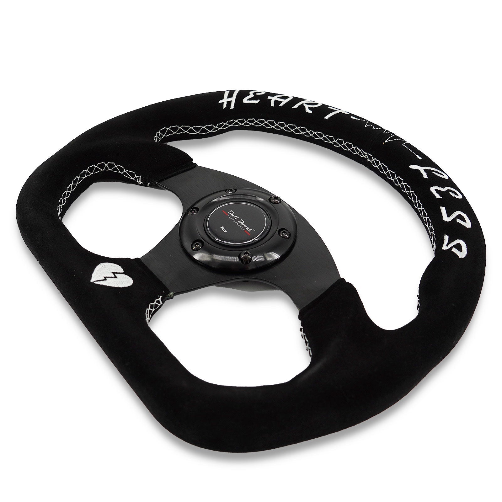 Universal Heartbreak Lightweight Flat Racing Billet 6-Bolt Steering Wheel | 150 Entries - Bull Boost Performance