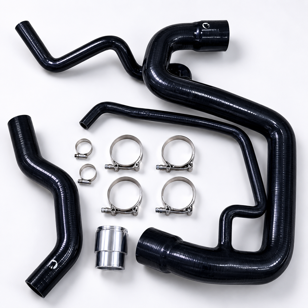 Heavy Duty Silicone Coolant Hose Kit Fits 2006-2010 Chevy Silverado GMC Sierra 6.6L Duramax