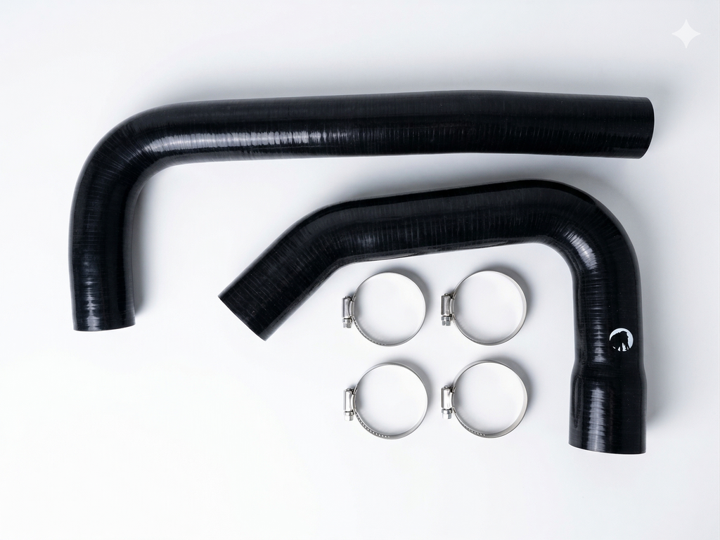 Heavy Duty Silicone Coolant Hose Kit Compatible With 2015-2018 Dodge Ram Cummins 2500 3500 6.7L Diesel