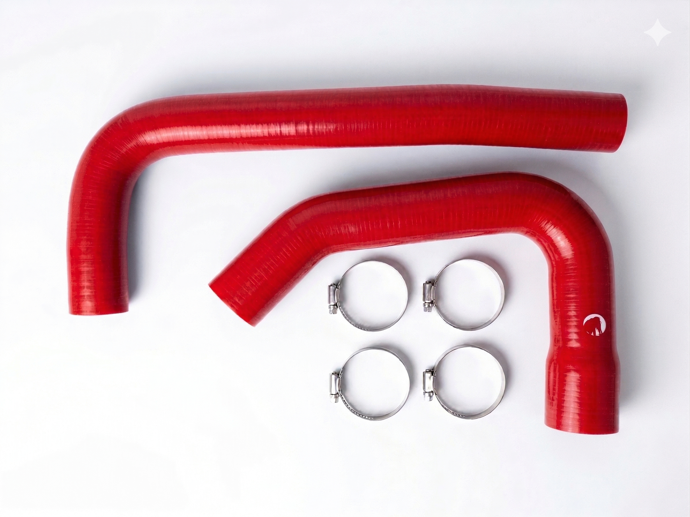 Heavy Duty Silicone Coolant Hose Kit Compatible With 2015-2018 Dodge Ram Cummins 2500 3500 6.7L Diesel