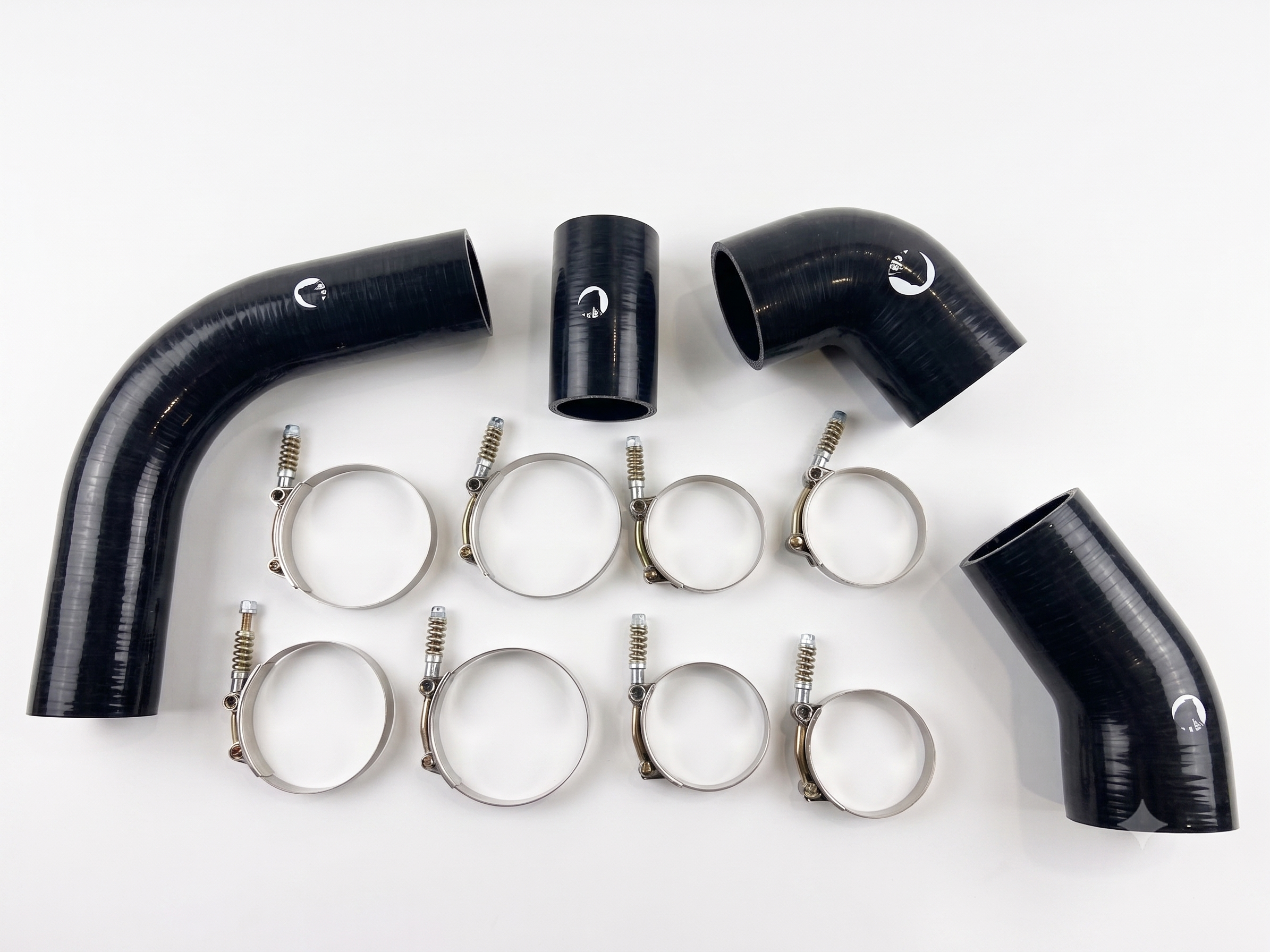 Heavy Duty Silicone Intercooler Boot Kit Fits 2002-2004 Chevy 6.6L Duramax LB7