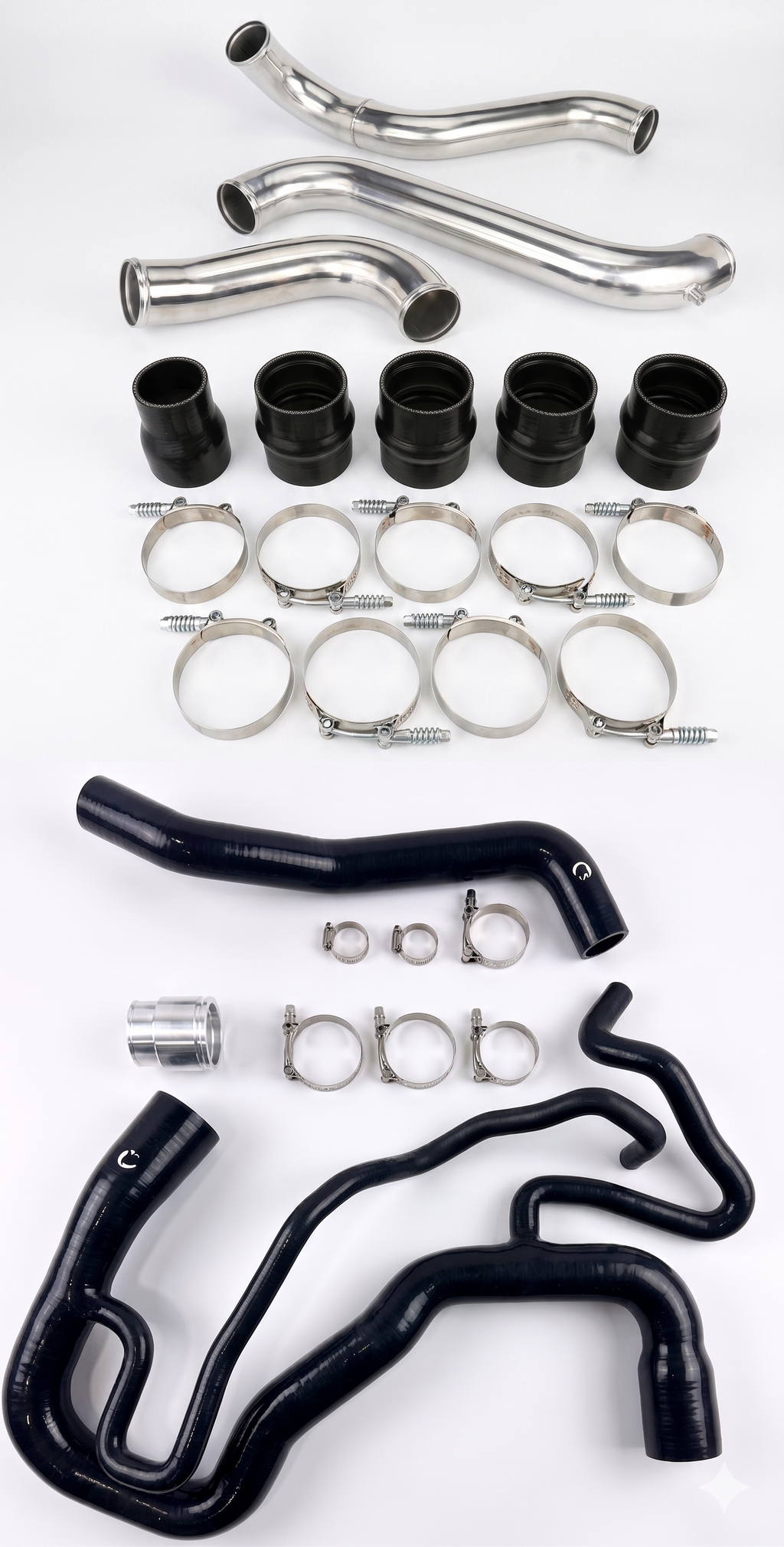 Heavy Duty Silicone Intercooler & Coolant Hose Kit 2011-2016 Chevy Silverado & GMC Sierra 6.6L Duramax