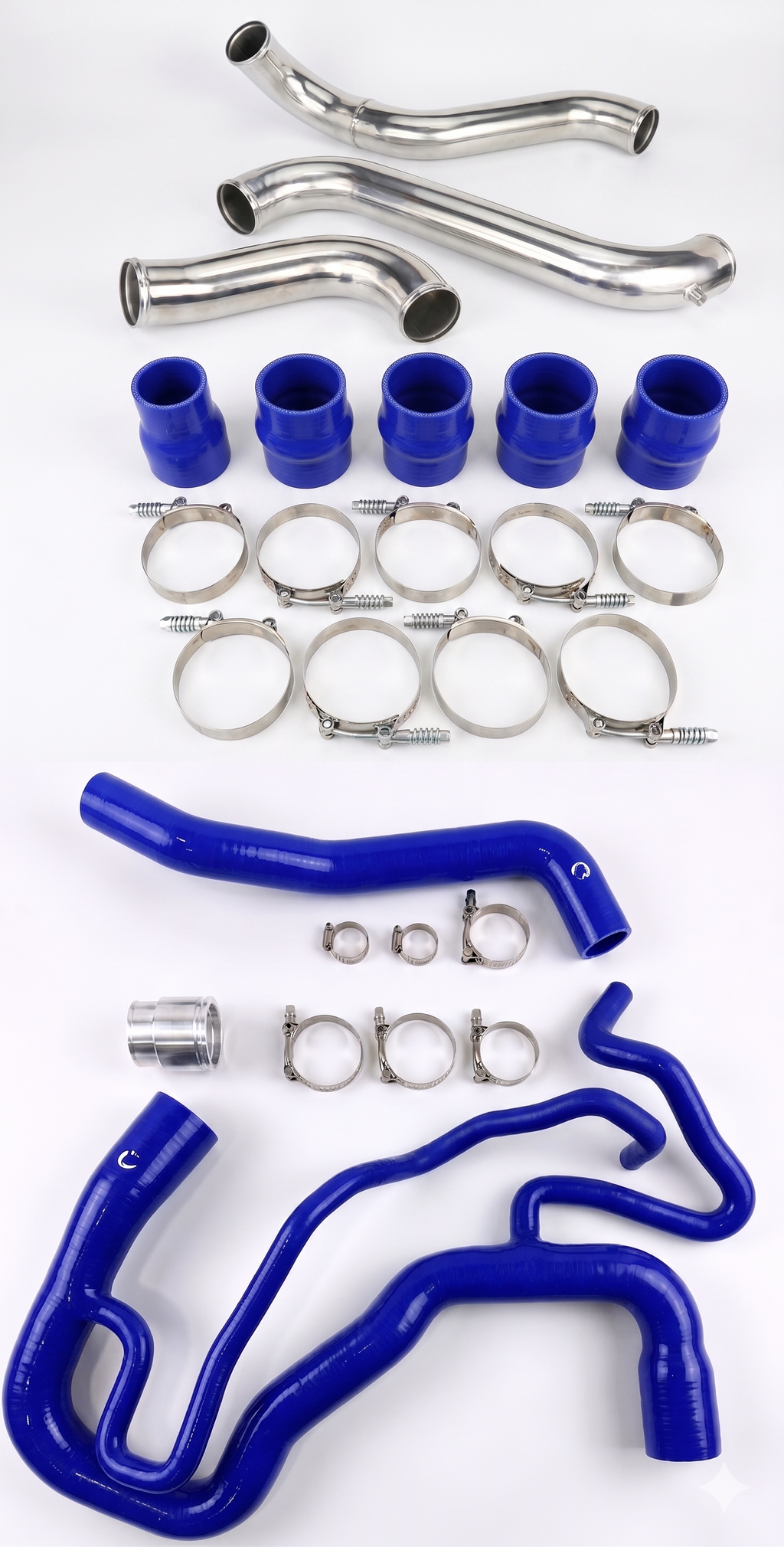 Heavy Duty Silicone Intercooler & Coolant Hose Kit 2011-2016 Chevy Silverado & GMC Sierra 6.6L Duramax