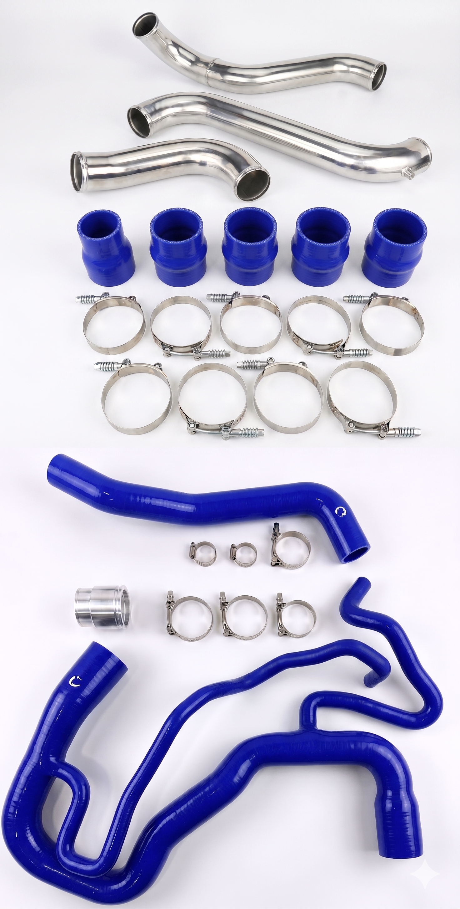 Heavy Duty Silicone Intercooler & Coolant Hose Kit 2011-2016 Chevy Silverado & GMC Sierra 6.6L Duramax
