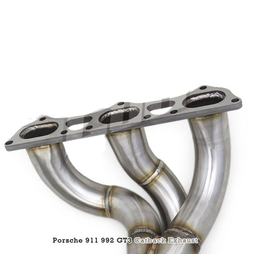 Exhaust Manifold With Catalyst Downpipe for Porsche 992 992.1 992.2 GT3 RS GT3RS 4.0 - Bull Boost Performance