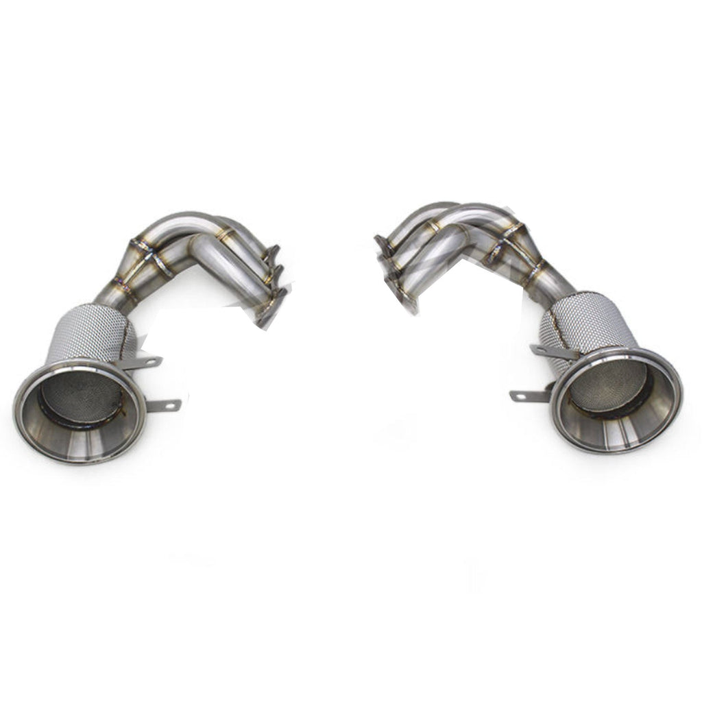 Exhaust Manifold With Catalyst Downpipe for Porsche 992 992.1 992.2 GT3 RS GT3RS 4.0 - Bull Boost Performance