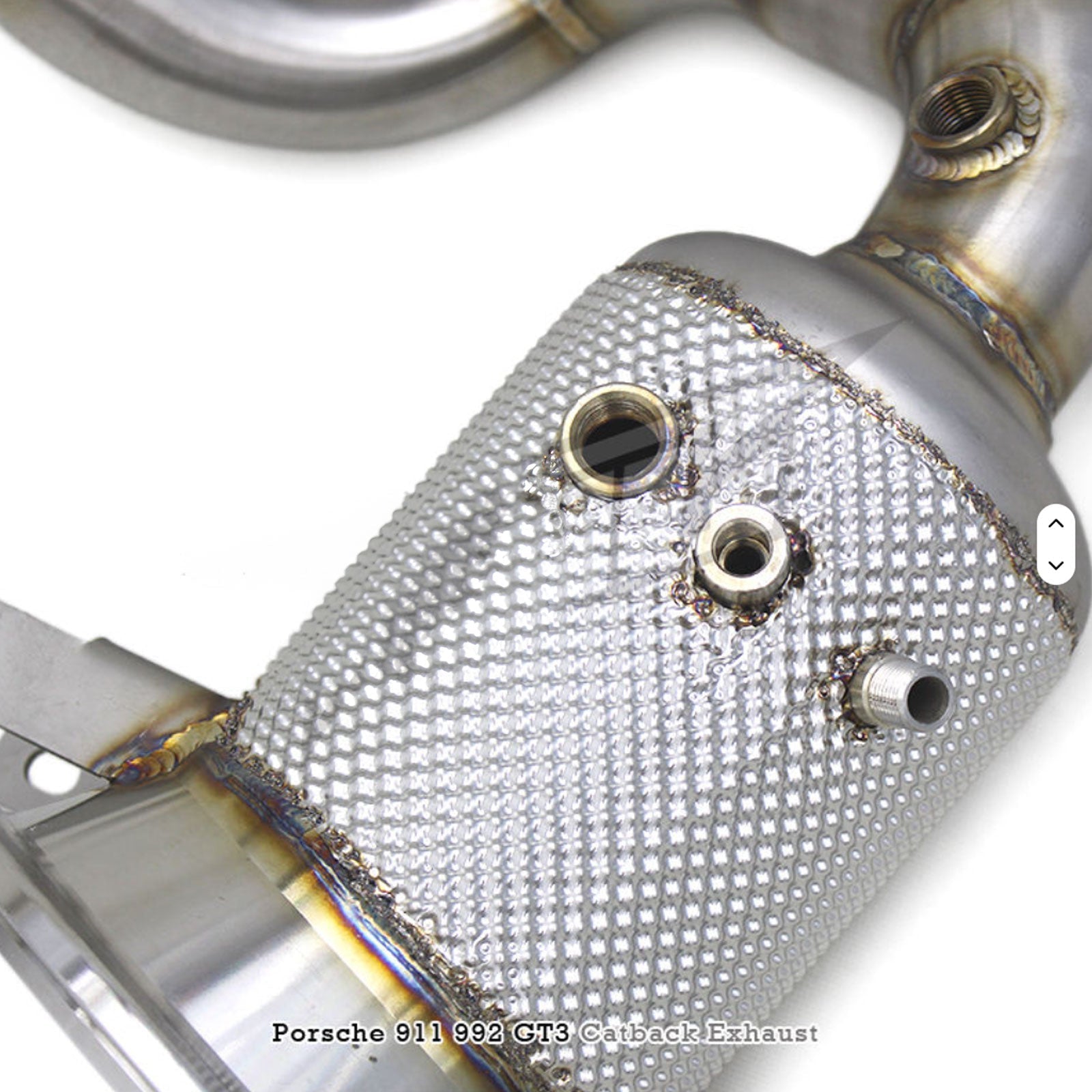 Exhaust Manifold With Catalyst Downpipe for Porsche 992 992.1 992.2 GT3 RS GT3RS 4.0 - Bull Boost Performance