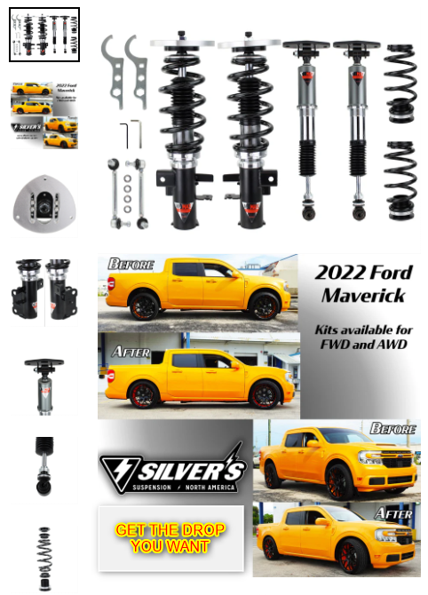 Silver's NEOMAX Coilovers Ford Maverick AWD (P758) 2022+ (Default Setup 10/8)