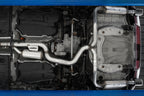 MBRP 17-19 VW Golf SportWagen/Alltrack 1.8T T304SS 3in Cat-Back 2.5in Dual Split Rear w/ SS Tips