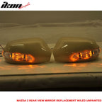 2004-2009 Mazda 3 Side Mirror Outer Shell LED Turn Signal Light