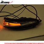 2013-2015 Toyota Rav4 Side Mirror Outer Shell CCFL LED Turn Signal