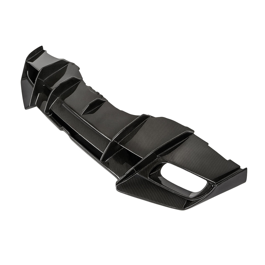 M Style Dry Carbon Fiber Rear Diffuser for Lamborghini Huracan LP 610 4 - Bull Boost Performance