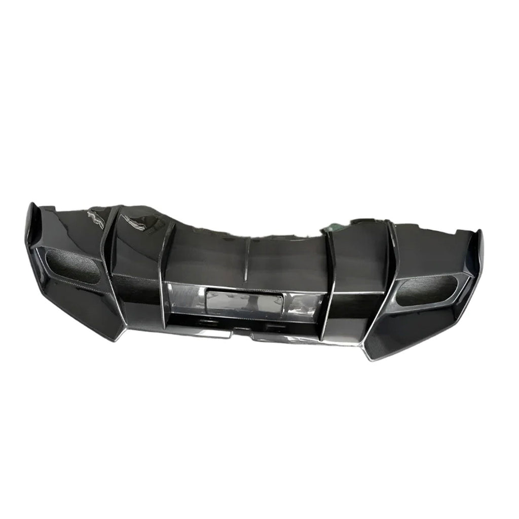 M Style Dry Carbon Fiber Rear Diffuser for Lamborghini Huracan LP 610 4 - Bull Boost Performance