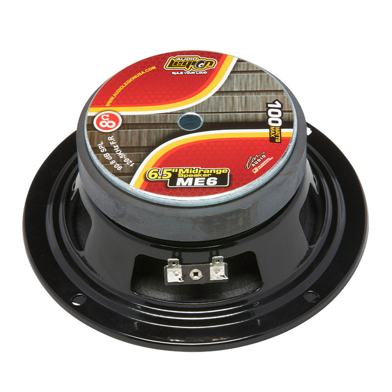 Audio Legion ME6 | 6.5" 100 Watt Max Midrange Speakers - Pair