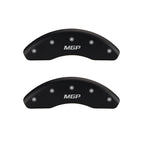 MGP 4 Caliper Covers Engraved F & R 100 Anniversary Red Finish Silver Char 2019 Chevrolet Colorado