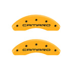 MGP 4 Caliper Covers Engraved F & R Gen 4/Camaro Yellow Finish Black Char 1997 Chevrolet Camaro