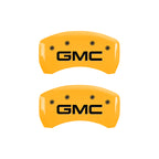 MGP 4 Caliper Covers Engraved Front & Rear MGP Black finish silver ch