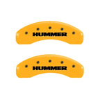 MGP 4 Caliper Covers Engraved Front & Rear MGP Black finish silver ch