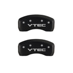 MGP 4 Caliper Covers Engraved Front & Rear Vtech Red finish silver ch