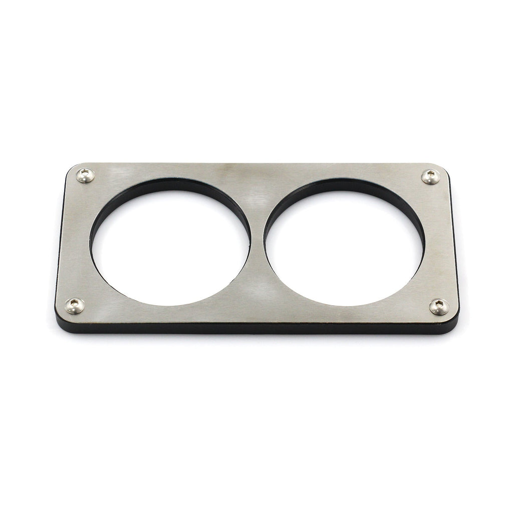 Stainless Steel Center Console Cup Holder Ash Tray Delete for 1989-1997 Mazda MX-5 Miata MK1 - Bull Boost Performance