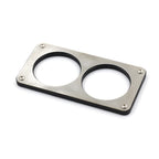 Stainless Steel Center Console Cup Holder Ash Tray Delete for 1989-1997 Mazda MX-5 Miata MK1 - Bull Boost Performance