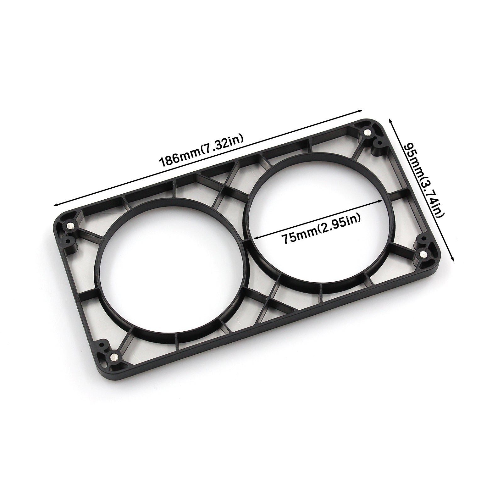 Stainless Steel Center Console Cup Holder Ash Tray Delete for 1989-1997 Mazda MX-5 Miata MK1 - Bull Boost Performance