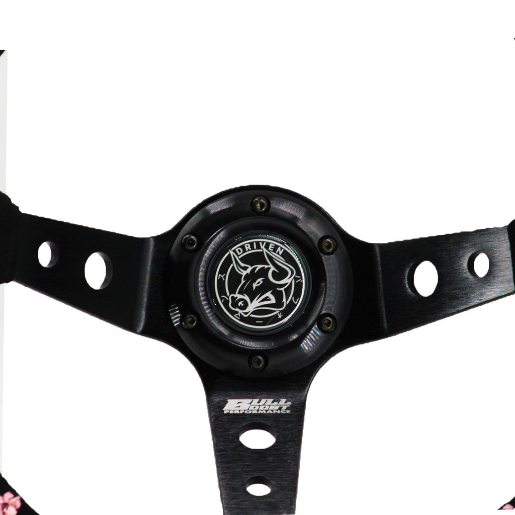 Blessed Universal 350mm Deep Dish Steering Wheel | 150 ENTRIES - Bull Boost Performance