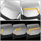 2013-2021 Peterbilt 579 / 587 / Kenworth T680 Check Mark Style LED Hood Mirror