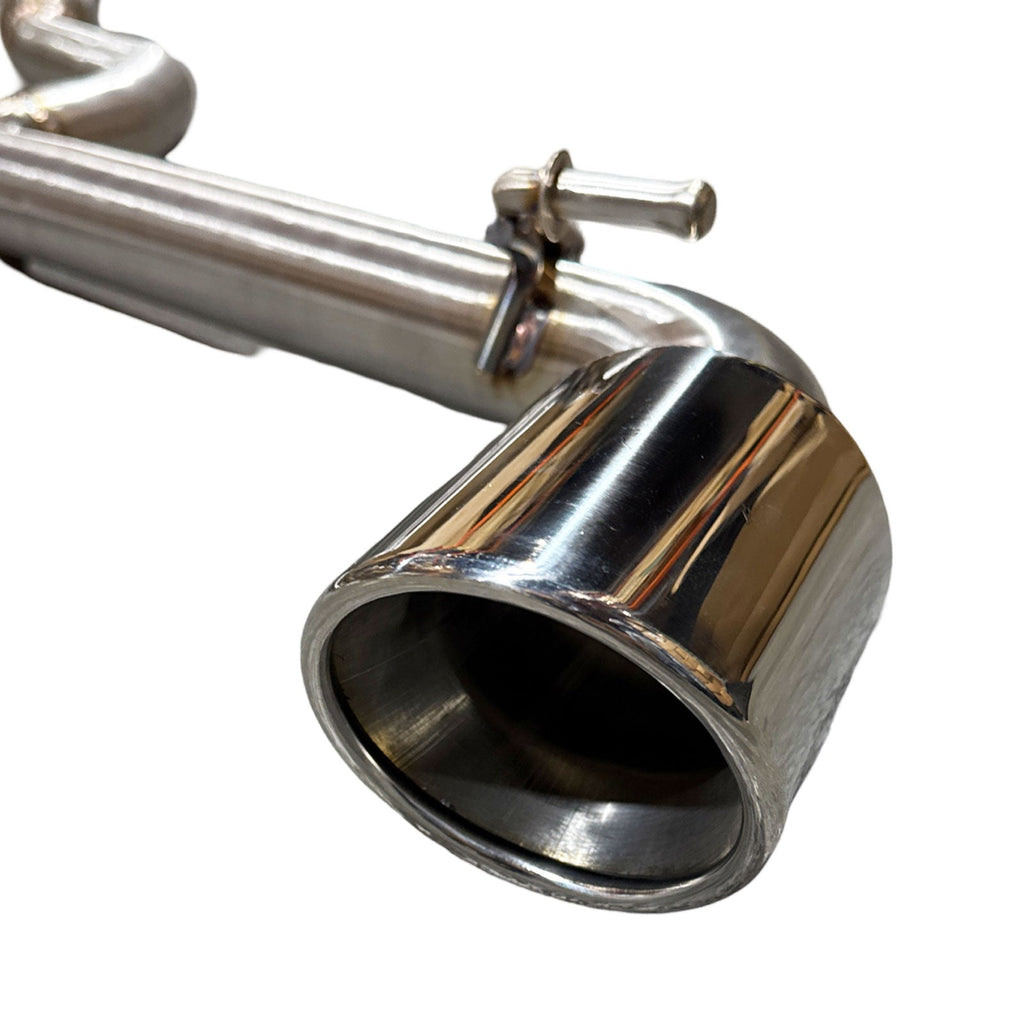 3.5" Stainless Tip Catback Exhaust for VW Golf GTI 2.0T MK6 MKVI 10-14 304SS - Bull Boost Performance