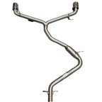 3.5" Stainless Tip Catback Exhaust for VW Golf GTI 2.0T MK6 MKVI 10-14 304SS - Bull Boost Performance