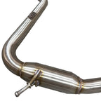 3.5" Stainless Tip Catback Exhaust for VW Golf GTI 2.0T MK6 MKVI 10-14 304SS - Bull Boost Performance