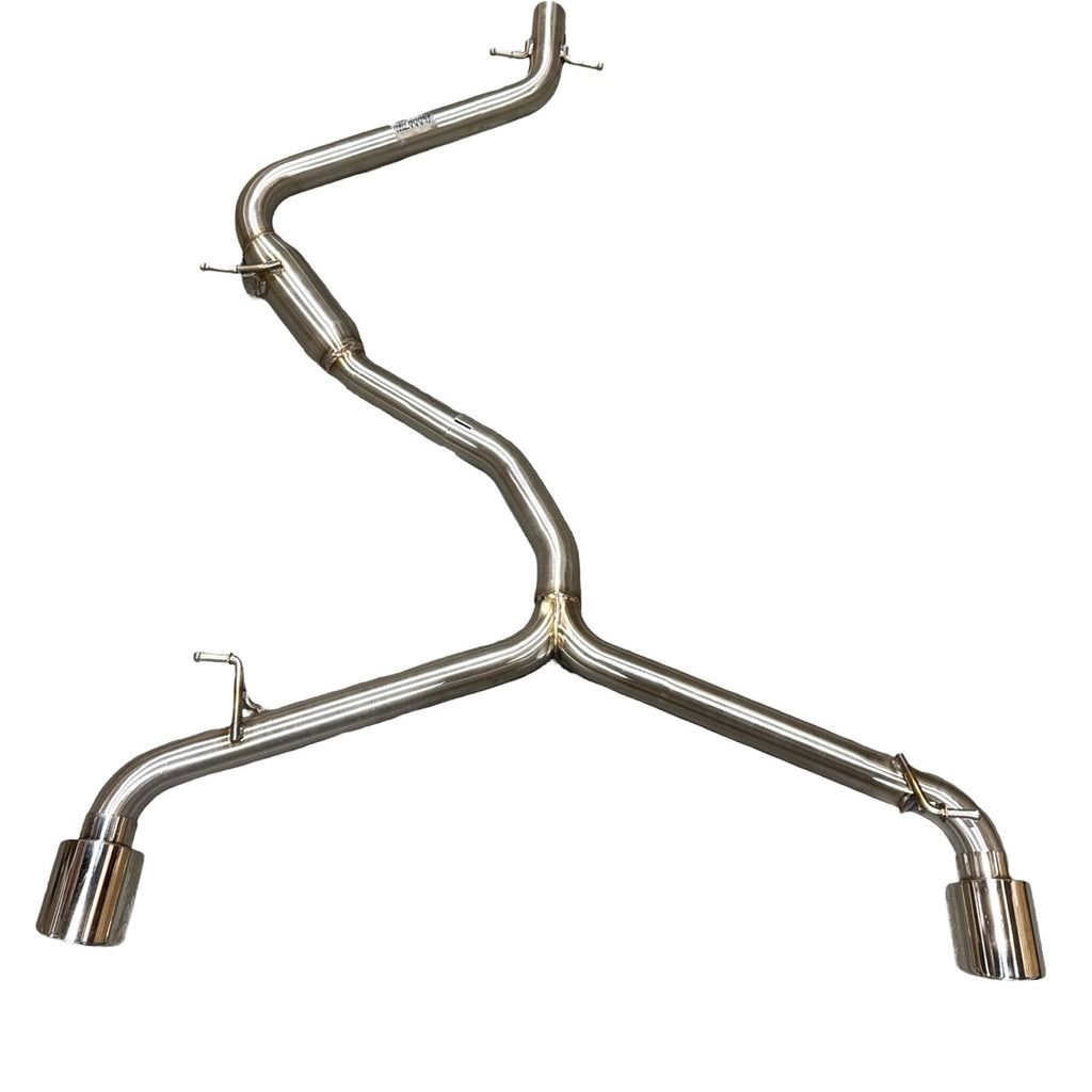 3.5" Stainless Tip Catback Exhaust for VW Golf GTI 2.0T MK6 MKVI 10-14 304SS - Bull Boost Performance