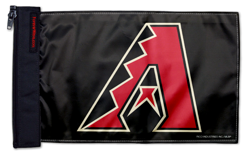 Arizona Diamondbacks 11"x17" Forever Wave Flag for Bronco