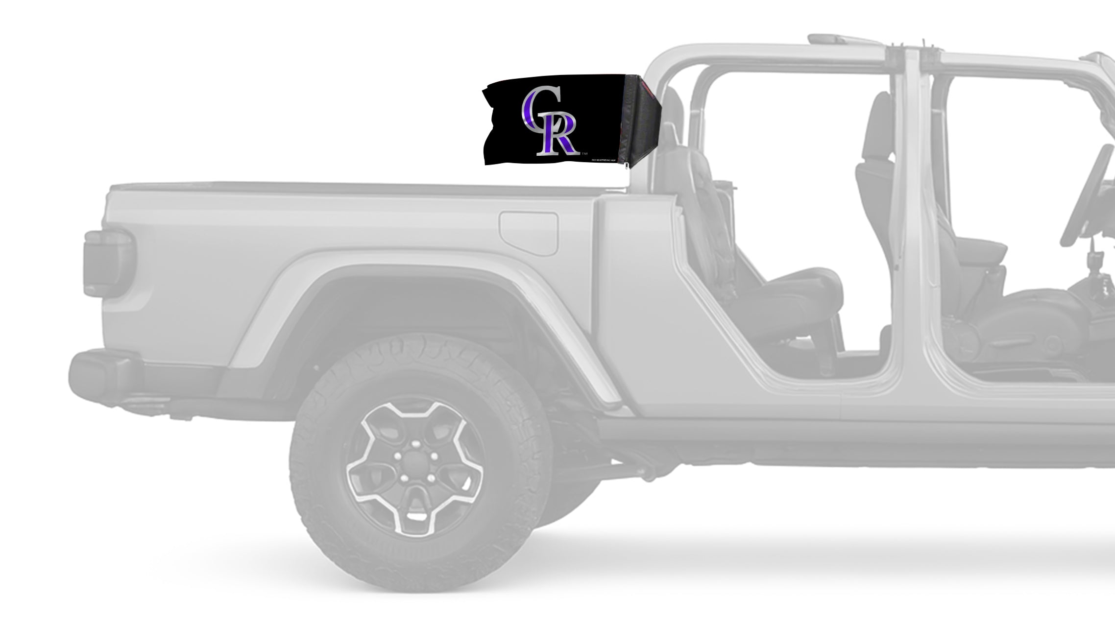 Colorado Rockies 11"x17" Forever Wave Flag