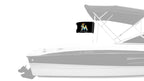Miami Marlins 11"x17" Forever Wave Flag for Boats