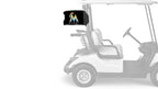 Miami Marlins 11"x17" Forever Wave Flag for Golf Carts