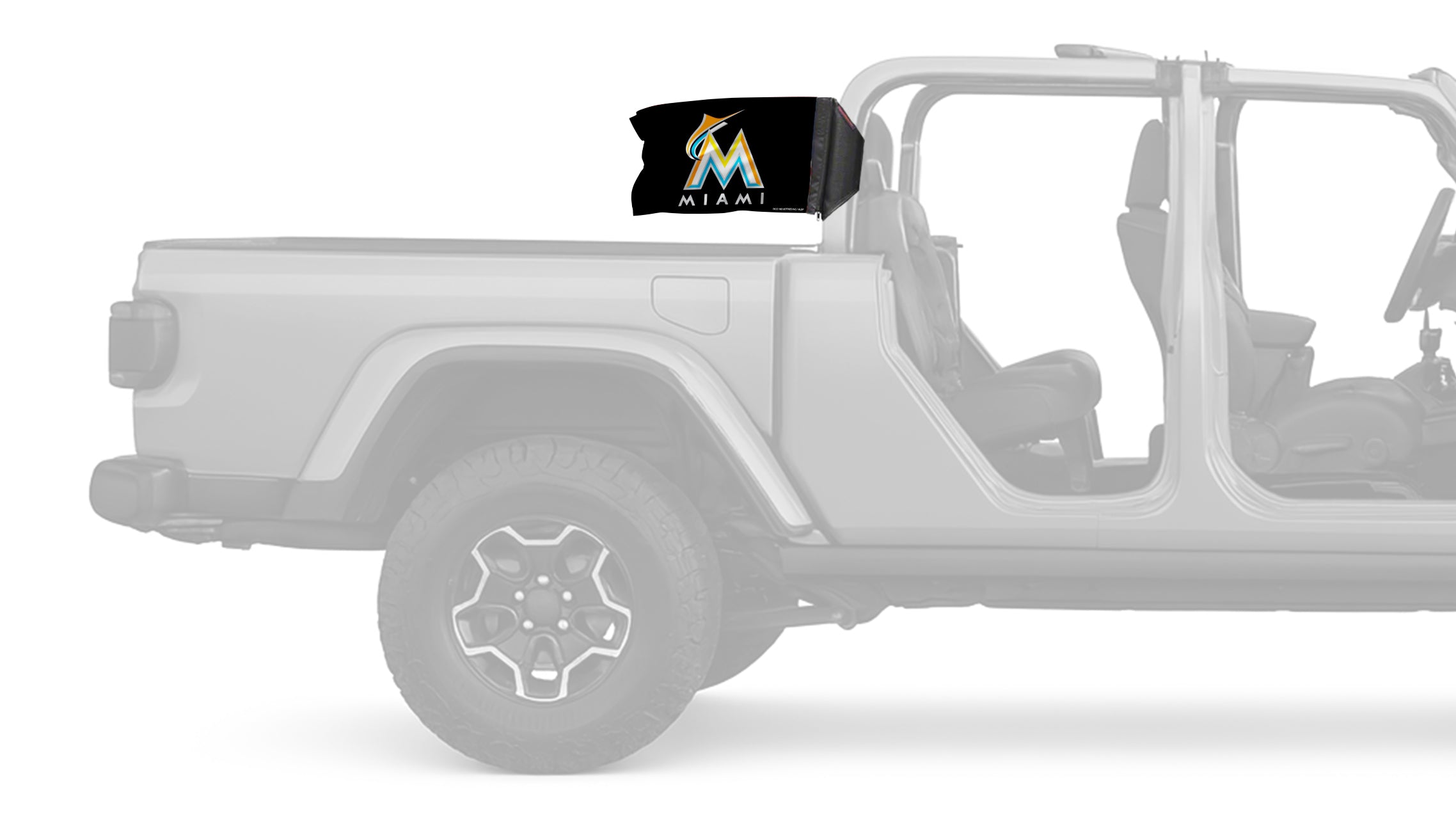 Miami Marlins 11"x17" Forever Wave Flag