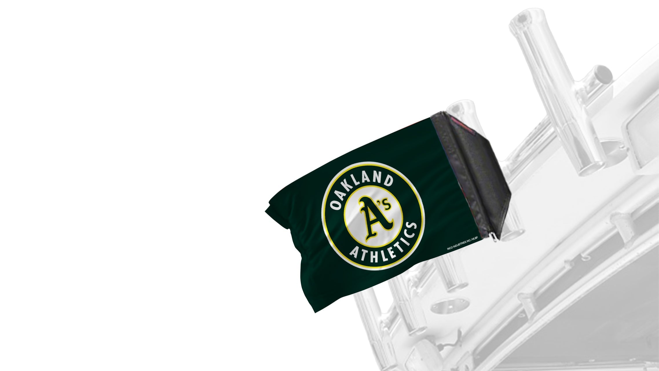 Oakland A's 11"x17" Forever Wave Flag for Boats