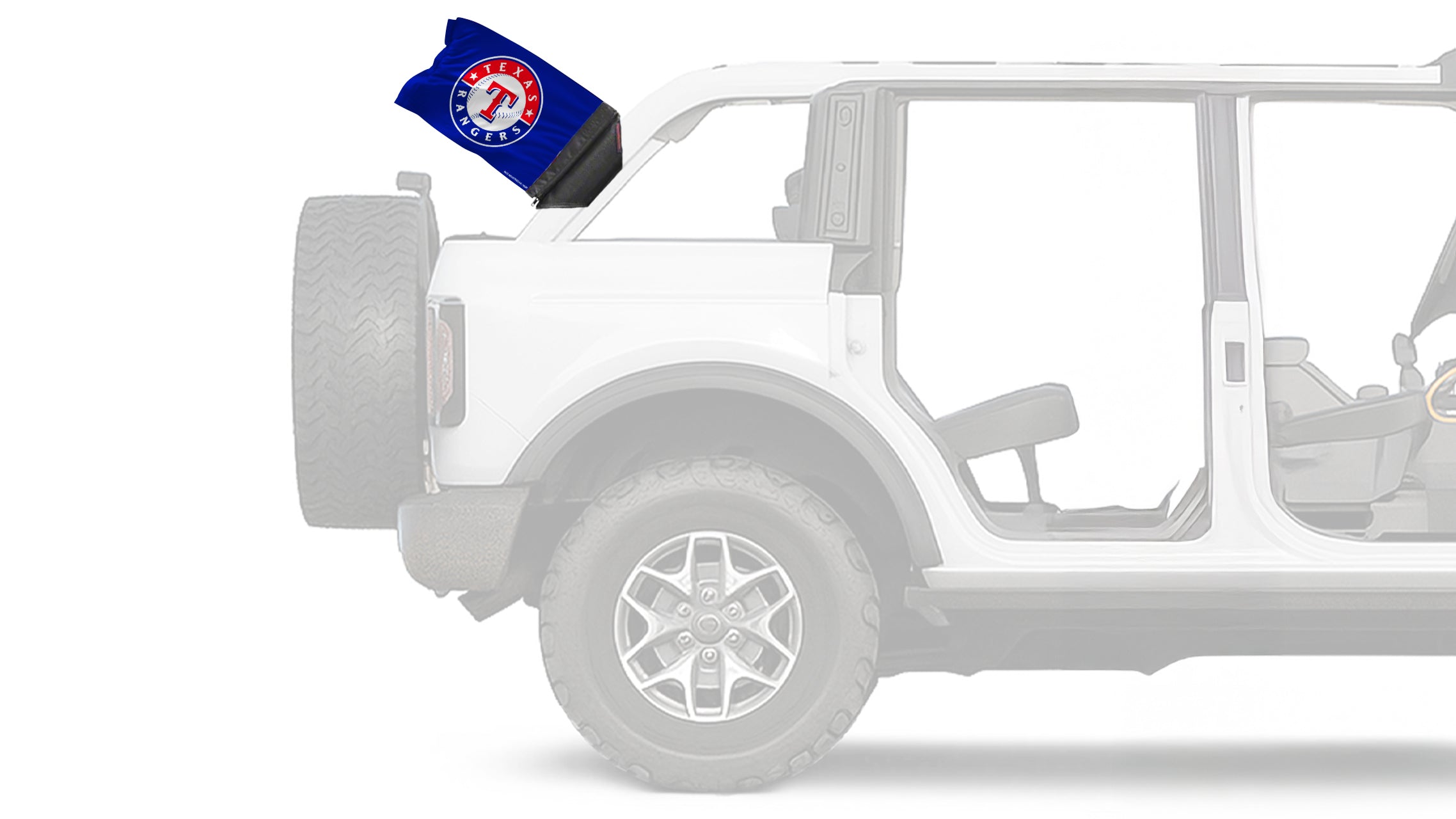 Texas Rangers 11"x17" Forever Wave Flag