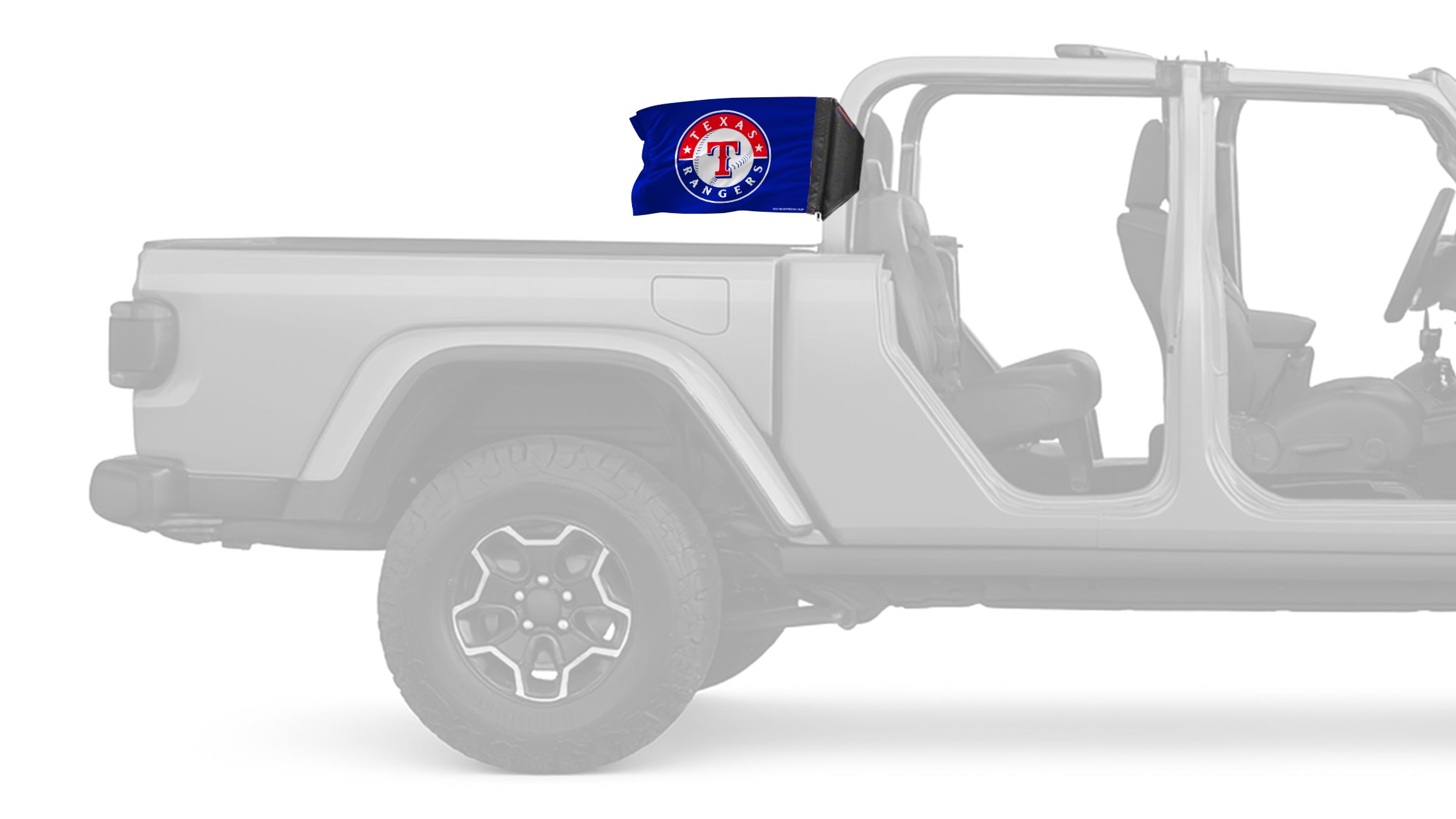 Texas Rangers 11"x17" Forever Wave Flag