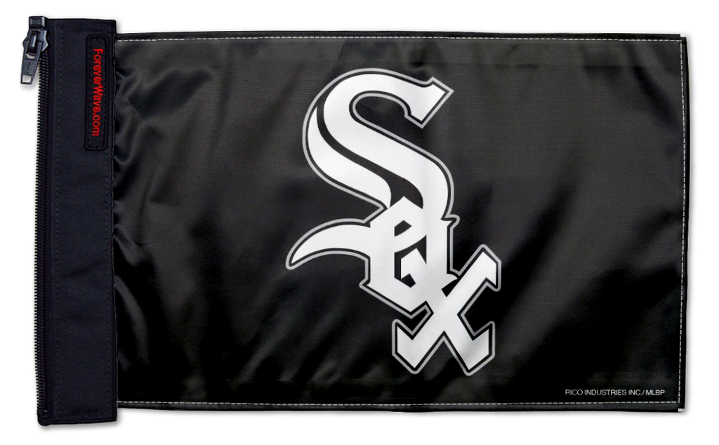 Chicago White Sox 11"x17" Forever Wave Flag for Jeep Wrangler TJ 1996-2006