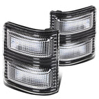 2008-2015 Ford Super Duty Towing Mirror Side Lights - Black/Amber