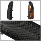 2000-2007 Ford Super Duty Side Mirror Lights - Towing Mirrors w/ Amber LED