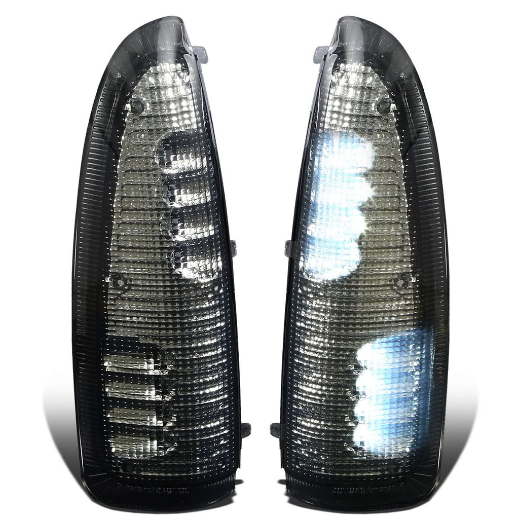00-07 Ford F-250 F-350 Towing Mirror Side Lights - Smoke White LED