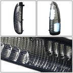 00-07 Ford F-250 F-350 Towing Mirror Side Lights - Smoke White LED