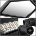 Universal UTV Side Mirror with LED Light