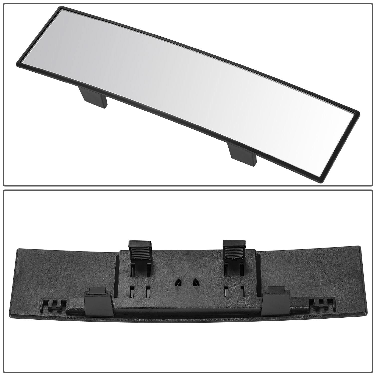 Universal Convex Panoramic Wide Angle Rear View Mirror 11.8"