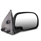 99-07 Chevy Silverado GMC Sierra Manual Side Mirror Right Black