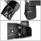 2003-2006 Jeep Wrangler Manual Side Mirror Right Black